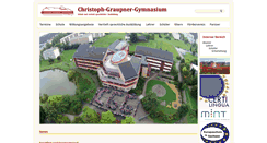 Desktop Screenshot of graupnergym.de